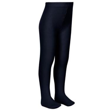 Imagem de Meia-Calça Infantil Lupo 02526-001 Lisa, PP, Marinho