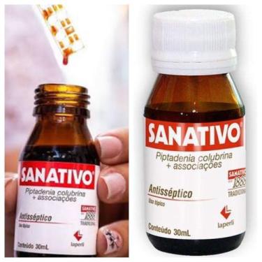 Imagem de 2 Sanativo Antisséptico 30ml Laperli