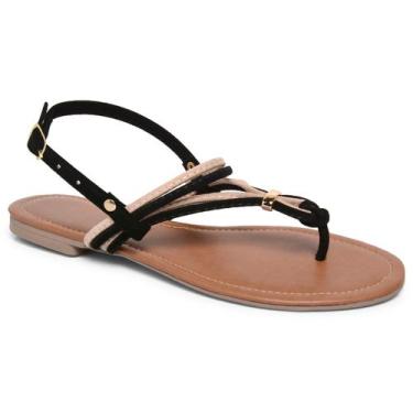 Imagem de Sandália Rasteira Flat Rasteirinha Chinelo Feminino - J. REI CALÇADOS,