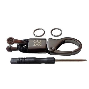 Imagem de Chaveiro para Jac E-J7 T6 iEV750V E-JV7L T40 T50 LUXO - C - FUTEBOL