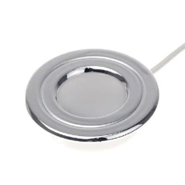 Imagem de Luminária POP Redondo 3000k Branco Quente Flux-Volt Lumitek, Cromado