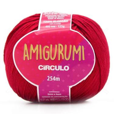 Imagem de Fio Amigurumi Círculo 125g - 254 Metros, 3528 CARMIM