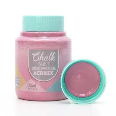 Imagem de Tinta Chalk Paint Acrilex 100ml, 857 BATOM