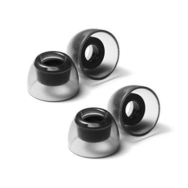 Imagem de AZLA SednaEarfit Crystal para TWS (tamanho SS) 2 pares – pontas de substituição para fones de ouvido – auriculares para fones de ouvido com cancelamento de ruído – para Galaxy Buds 2/Airpods Pro/Beats