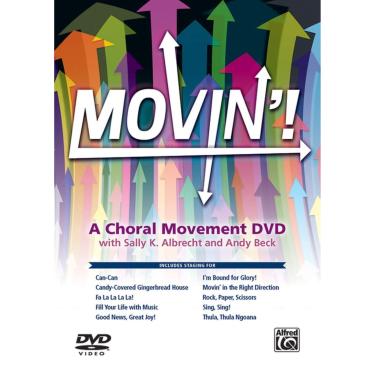 Imagem de Movin'! A Choral Movement DVD - With staging by Sally K. Albrecht and Andy Beck