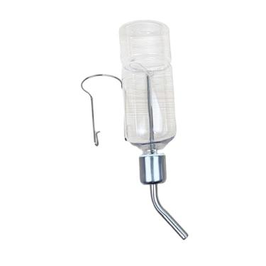 Imagem de Generic Bebedor pendurado para roedores, garrafa de água para roedores, garrafa dispensadora de hamster sem gotejamento para chinchilas, coelhos, 180ml