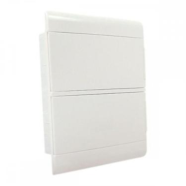 Imagem de Centrinho Steck Pvc 24 Disjuntor Din Embutir Branco