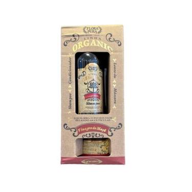 Imagem de Kit organic vinagre de maca-1.260ml- flora pura