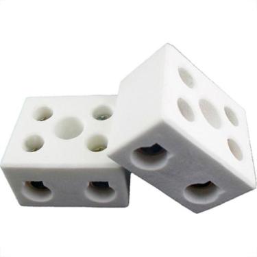 Imagem de Conector Interneed Porcelana 16Mm Bif - Kit C/10 Unidades
