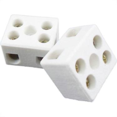 Imagem de Conector Interneed Porcelana 06Mm Bif - Kit C/10 Unidades
