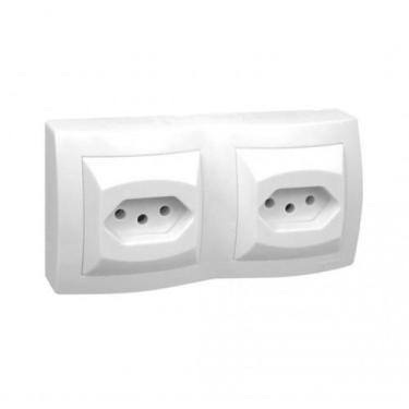 Imagem de Tomada para Sistema X 2P+T 10A Branco - Pial Legrand