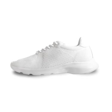 Imagem de Pegasus Navy Blue – Estilo e 6cm a mais de altura! Com palmilha em PU durável, leveza e design sofisticado, este calçado casual garante conforto e confiança para o dia a dia. Garanta o seu! (White, BR, Adulto, Numérico, 41)