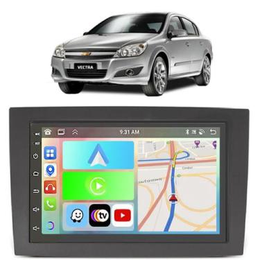 Imagem de Kit Multimidia Android 7 polegadas Vectra 2005 a 2011 CarPlay BT Waze 