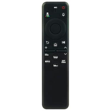 Imagem de Controle remoto de voz de substituição compatível com Samsung Q60D Q70D Series QLED 4K Smart Tizen TV QN55Q70DAFXZA QN65Q70DAFXZA QN75Q70DAFXZA QN85Q70DAFXZA QN43Q60DAFXZA QN50Q60DAFXZA QN555DAFXZA