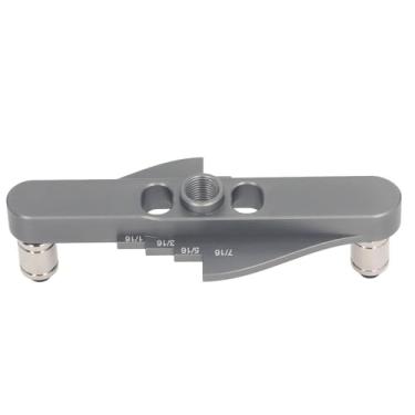 Imagem de Guia de Perfuração Auto -central, Locadora de Madeira para Luxo de Alumínio Reto de Alumínio Alumínio Auto -centralização Ferramenta de Broca de Scriber para DIY, Ferramentas