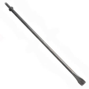 Imagem de WILIN Raspador 450Mm 17" Longo Pneumático Ar Martelo Cinzel Colarinho Redondo Cinzel Plano Cinzel Telha De Concreto