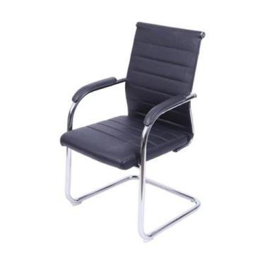 Imagem de Cadeira Escritório Interlocutor Fixa Esteirinha Florença 3322 - OR Des