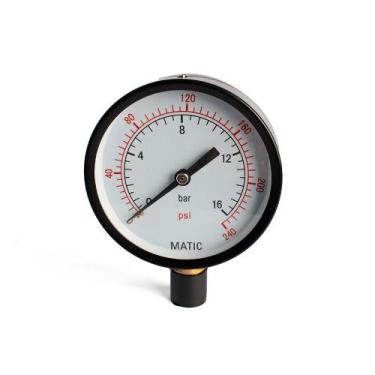 Imagem de Manômetro De Pressão Vertical 240lbs - Sanre Brasil