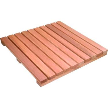 Imagem de Deck De Madeira Piscina Box Banheiro Capacho 80x75 cm Pintado NeonX, O