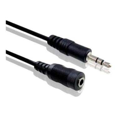 Imagem de Cabo auxiliar p2 macho x p2 femea 3m mb51005 - mbtech