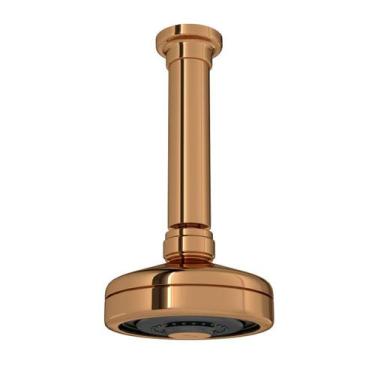 Imagem de Chuveiro Acqua Plus Com Tubo De Teto 1990.gl.tet.rd Red Goldo - Deca -