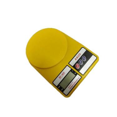 Imagem de Balança Digital Precisão Cozinha 10 Kg Dieta Nutrição  Amarela - PCO