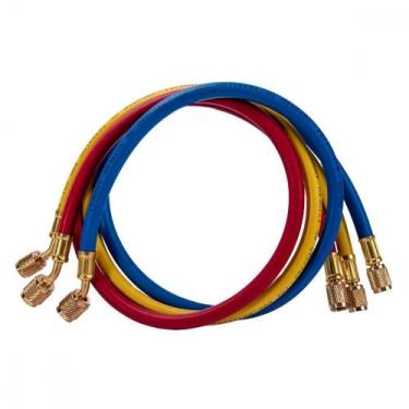 Imagem de Jogo de Mangueiras para Manifold Hulter 1/4"x5/16" 90cm HT5336HF