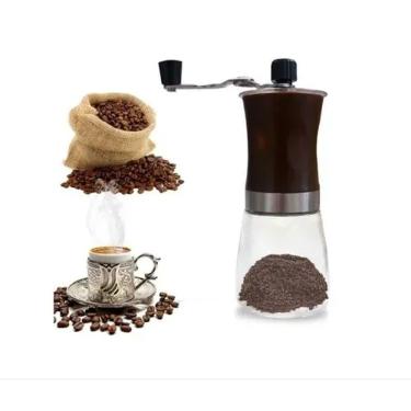 Imagem de Moedor de café manual vidro inox Mimo Style