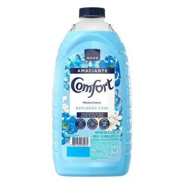 Imagem de Amaciante Comfort Diluído Tradicional Explosão Azul 1,8L - Embalagem com 6 Unidades
