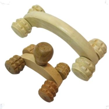 Imagem de Kit Massageador Corporal Pés Relaxante Alívio da tensão muscular Carrinhos