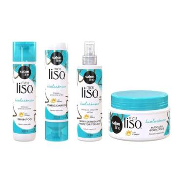 Imagem de Salon Line Kit Completo Meu Liso SPA Capilar Ácido Hialurônico