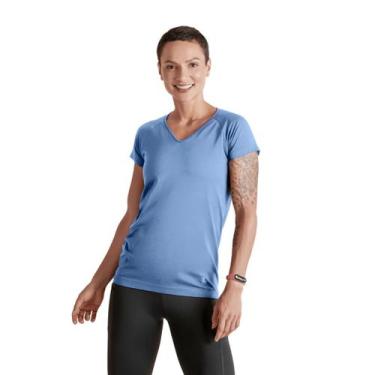 Imagem de Camiseta Comfortable Lupo Sports - Adulto, G, Azul claro