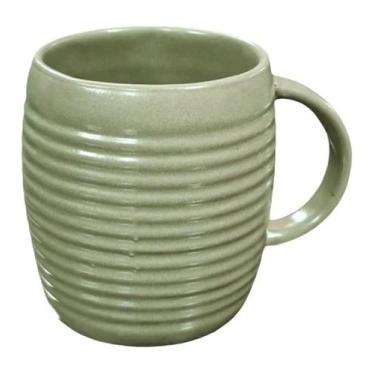Imagem de Caneca 350ml Friese Em Cerâmica Oliva   - L' HERMITAGE