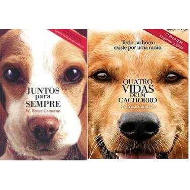 Imagem de Kit 2 livros w bruce cameron quatro vidas de um cachorro + juntos para
