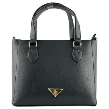 Imagem de Bolsa Rafithy Feminina Transversal Preta Alça de Mão-Feminino