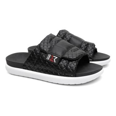 Imagem de Chinelo Slip On Masculino Leve e Macio Cabedal em Couro Extremamente Confortavél-Masculino