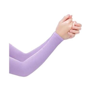 Imagem de Aquecedores de Braço Unissex com Proteção UV - Ideal para Corrida, Pes