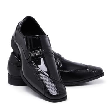 Imagem de Sapato Social Masculino Bico Fino Elegante Pull On 835 (Preto, BR, Adulto, Numérico, 41)