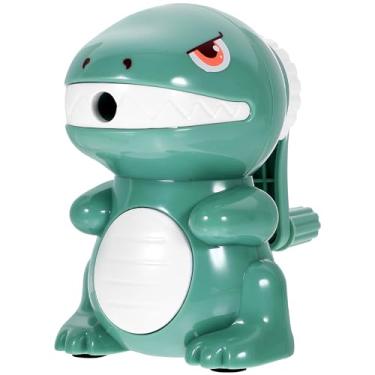 Imagem de Tofficu Apontador de Lápis Manual: Apontador de Lápis para Menino, Apontador de Lápis Colorido, Apontador de Dinossauro, Apontador de Lápis Elétrico, Mini Apontador de Lápis Ferram (40,50X9,50X6,70Cm)