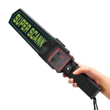 Imagem de Scanner Detector De Metal Portátil Manual Alta Sensibilidade - Desert 