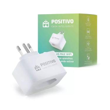 Imagem de Tomada Inteligente Positivo WI-FI Smart Home Branca, Branco