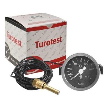 Imagem de Marcador Temperatura Mecanico Cummins 52mm 1,80mts De Cabo - TUROTEST
