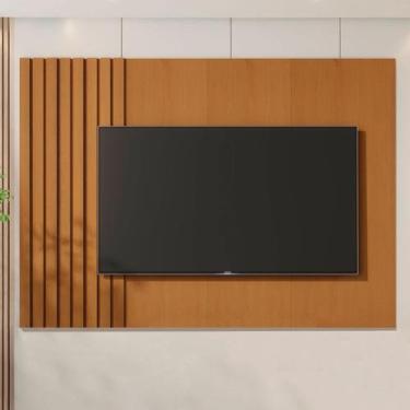 Imagem de Painel para TV Até 70 Polegadas Boto Nature - Jb Bechara, Marrom Claro