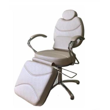 Imagem de Cadeira Poltrona Reclinável Hidráulica para Maquiagem E Estética Estof