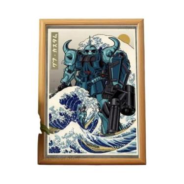 Imagem de Kawaii Japonês Estilo Showa Gundam Poster Adesivos Hd Arte Murais De P