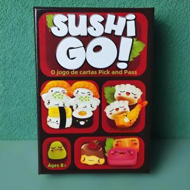 Imagem de Jogo De Tabuleiro Sushi Go Para Reunião Familiar, Jogo De Cartas Inter