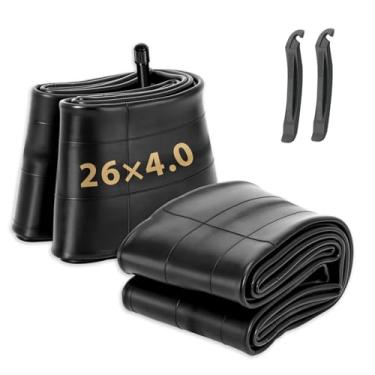 Imagem de CHAOYANG Pacote Com 2 Câmaras De Ar Para Bicicleta 26×4.0 Fat Tire - Câmara Resistente Válvula Schrader 32 Mm Compatível Bicicletas Elétricas E Mountain Bikes 26×4.0-5.0