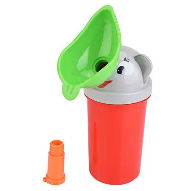 Imagem de Bebê Portátil Criança, Potties Potty Urinol Reutilizável Higiênico Higiene Higiênico à Prova de Vazamento da Xícara e para Acampamento Viajar para Crianças Garotas Garotas Atualizações Vermelhas