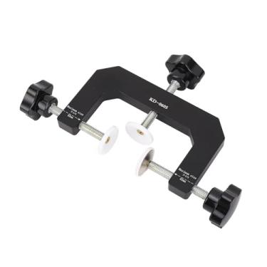 Imagem de Grampo de 3 Vias G, Grampo Ajustável Em Liga de Alumínio Com 82 Mm de Espessura e Bordas de Torno, para Projetos de Carcaça de Gabinete de Madeira