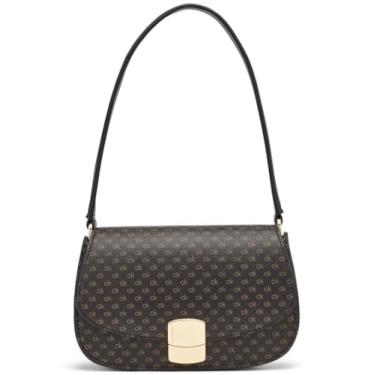 Imagem de Calvin Klein Bolsa de ombro Alina Flap, marrom/cáqui/preta, tamanho único, marrom/cáqui/preto, One Size